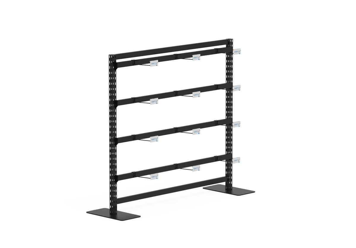 InQ Narrow Bay with Cross Bars and Hooks