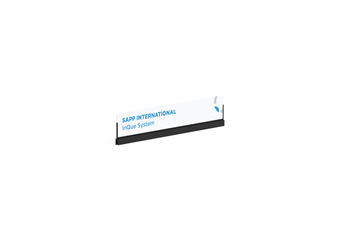 InQ Header Sign Holder A