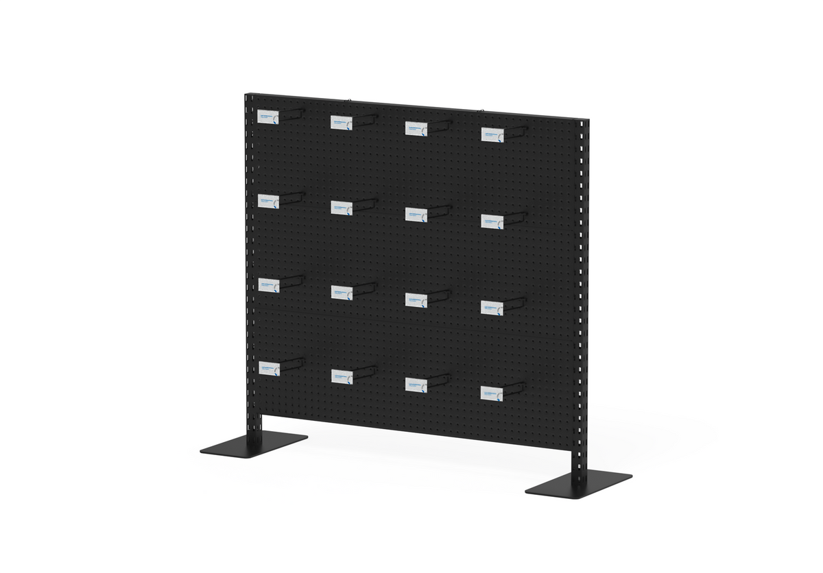 InQ Wide Pegboard Bay with Hooks