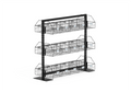 InQ Narrow Bay with Wire Basket Shelves