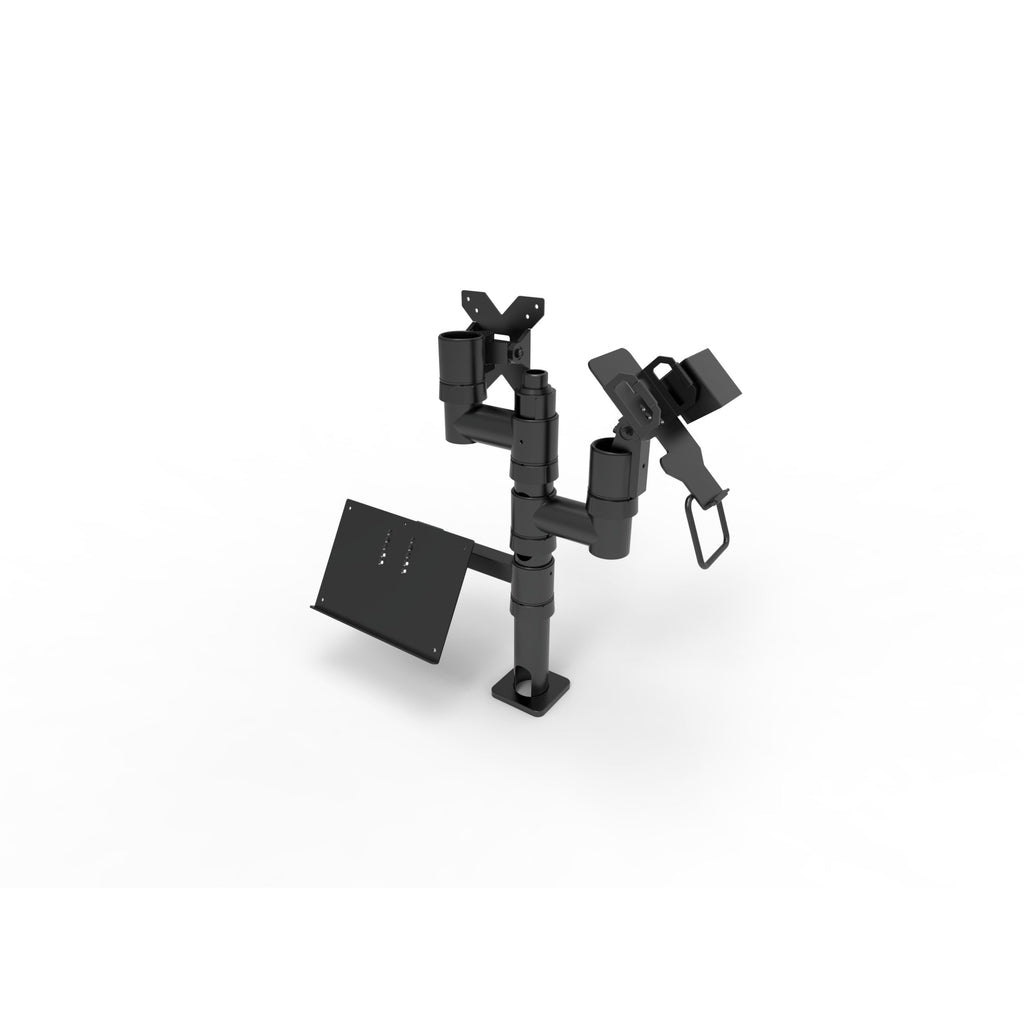 PayPost Counter Top Mount with POS and VESA Bracket, Keyboard Holder